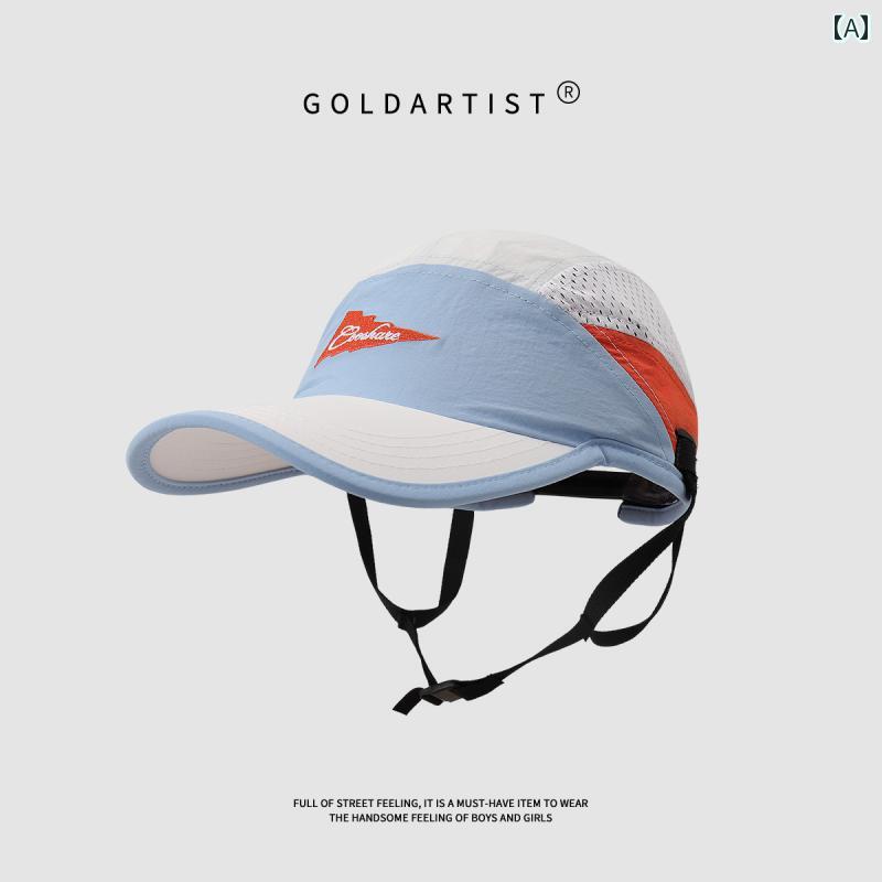 サーフハット キャップ マリンスポーツ GOLDARTIST 速乾 サーフィン キャップ 海辺 メンズ 夏用 紫外線..