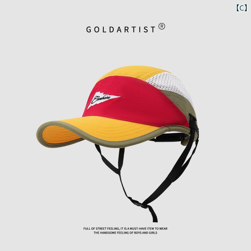 サーフハット キャップ マリンスポーツ GOLDARTIST 速乾 サーフィン キャップ 海辺...