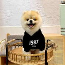 犬用 パーカー ウェア クールな ストリート アメリカン ペット 服 犬 犬用 スウェットシャツ 裏起毛 暖かい ペット用 パーカー
