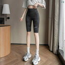 ヨガパンツ シャークパンツ レディース 夏の アウターと して 着用 できる 女性用 迷彩 5点 式 ダブル サイド ポケット シャーク パンツ 薄手 ハイウエ...