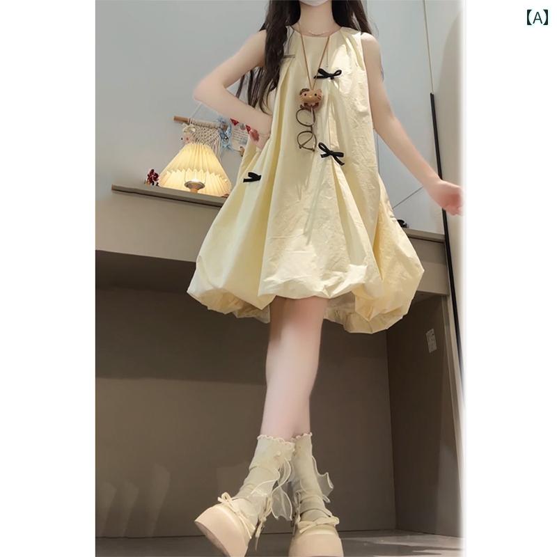 キッズ用 ワンピース 女の子 ドレス サマー 2025年 子供用 プリンセス スカート ビッグ キッズ ベスト 美しい 花の つぼみ