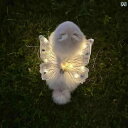 光る蝶 ワンちゃん用 犬の 羽が 光る 蝶の 背中 飾り 子犬の 夏服の 胸の 小型 犬 ポメラニアン テディ ビション