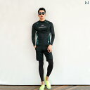 ウェットスーツ マリン スポーツ 韓国 スプリット ウェットスーツ 速乾 ジッパー 日焼け防止 クラゲ スーツ メンズ レディース 長袖 水着 サーフィン カッ...