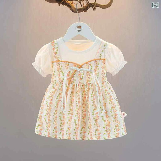 かわいい ドレス ベビー ベビー 服 夏 女の子 花柄 ドレス 綿 スカート 夏服 幼児 子供 女児 薄手 かわいい ドレス ベビー ベビー 服 夏 女の子 花柄 ドレス 綿 スカート 夏服 幼児 子供 女児 薄手