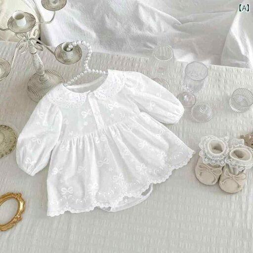 かわいい ドレス ベビー 0 ~ 3歳 ベビー 秋服 女の子 無地 長袖 プリンセス ドレス ハイハイ 服 蝶 結び ラップ スカート ロンパース かわいい ドレス ベビー 0 ~ 3歳 ベビー 秋服 女の子 無地 長袖 プリンセス ドレス ハイハイ 服 蝶 結び ラップ スカート ロンパース