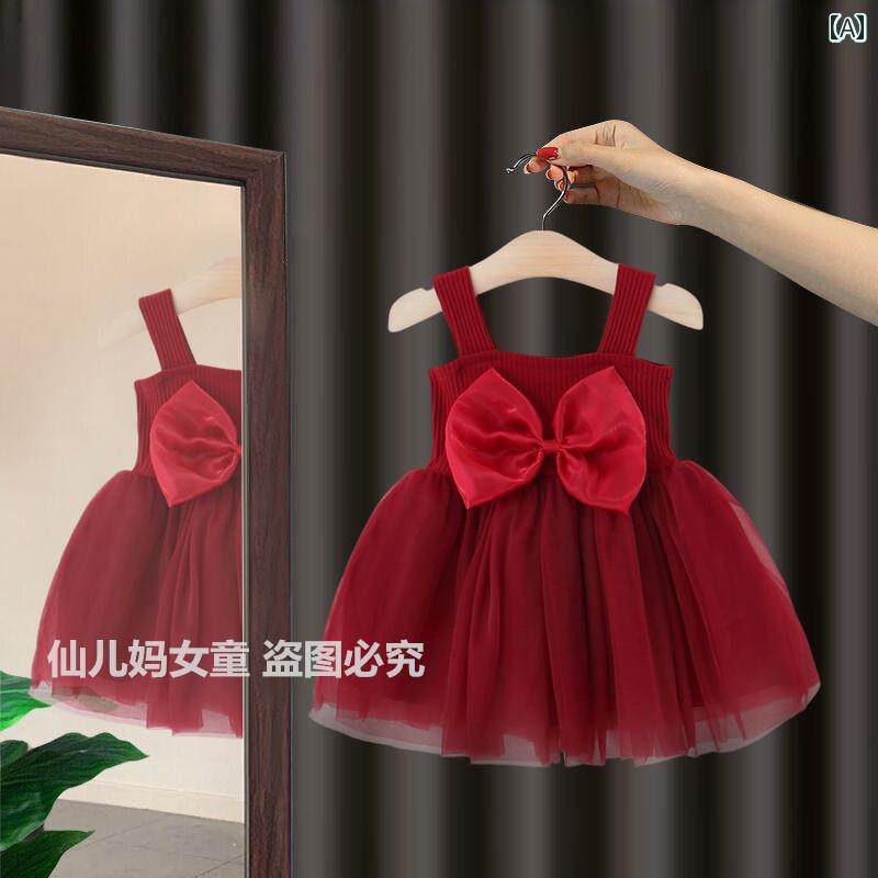 かわいい ドレス ベビー 女の子 ドレス 夏 2025 1歳の 赤ちゃんの プリンセス スタイリッシュな 1週間..