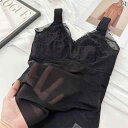 ボディ ストッキング シェイパー ボディ シェイピング 服 薄型 メッシュ 腹 ウエスト ブラ ベスト オール イン ワン 下着 レディース コルセット トップ...