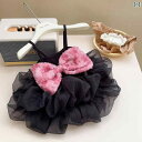 小型犬用 ドレス かわいい ペット パンダ テディ 犬 服 春夏 春服 ピンクの リボン プリンセス ドレス ワンピース