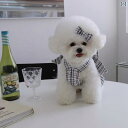 小型犬用 ドレス かわいい 韓国 秋冬小 湘 風の 粗い 編み込みの リボンの サスペンダー スカートの 犬用 ドレス 猫 ペットの 服