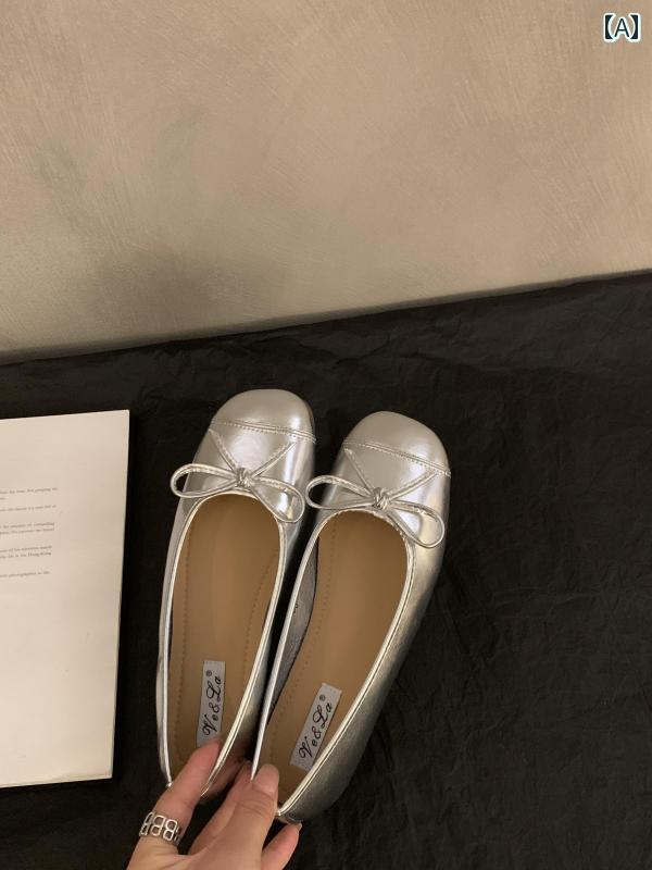 バレエ スタイル シューズ 2025年の レトロ スエードの 小さい 赤い 靴 フェアリー 風の バレエ トゥシ..