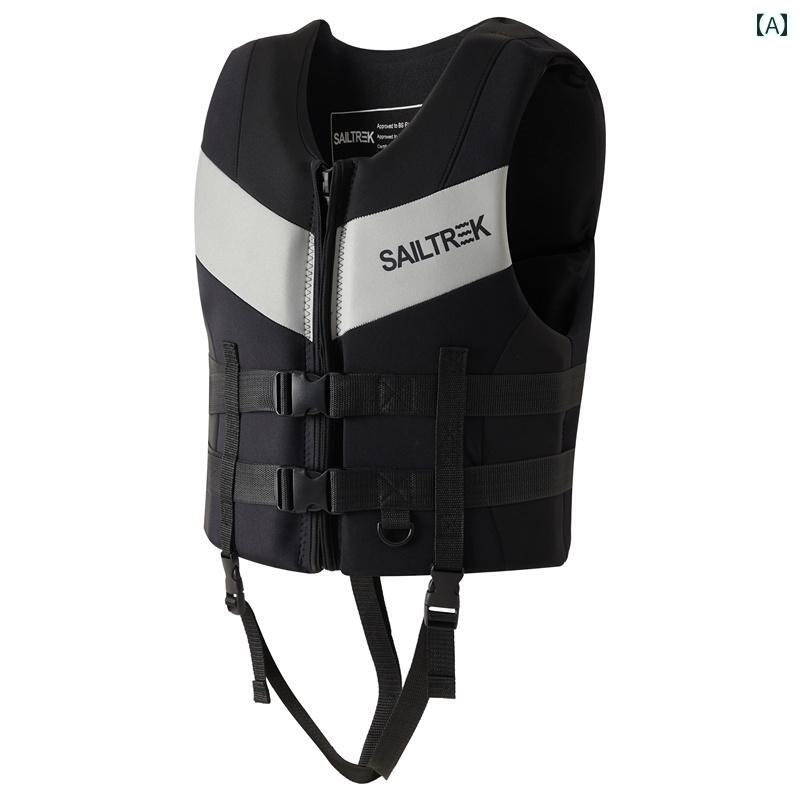 ライフジャケット 大人用 スポーツ メンズ レディースの プロの ライフ ジャケット インフレータブル フリーの 子供用 水泳 ベスト 持ち 運びが 簡単 大きい 浮力 釣りと シュノーケリング 夏の スタイル