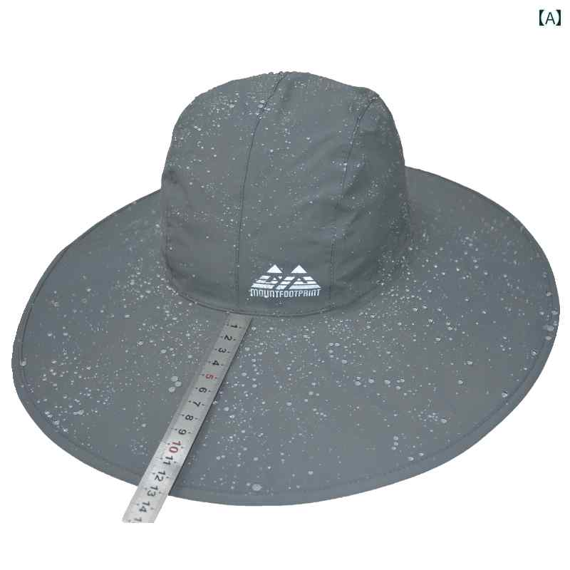 釣り アウトドア 日焼け防止　帽子 女性 用 防 雨 帽子 夏用 12 CM つば 広の 日よけ 男性用 速乾 釣り 暖かい 耳 保護 ユニバーサル スタイル