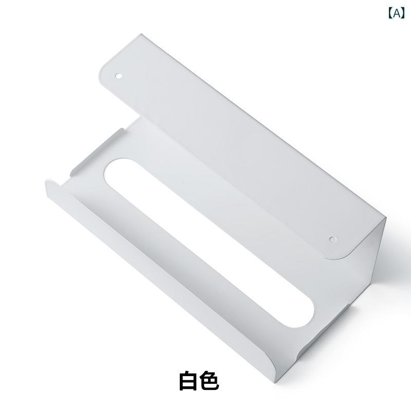 キッチン ペーパー ホルダー キッチン ペーパー タオル ラック パンチ フリー 吊り下げ 収納 な 逆さま..