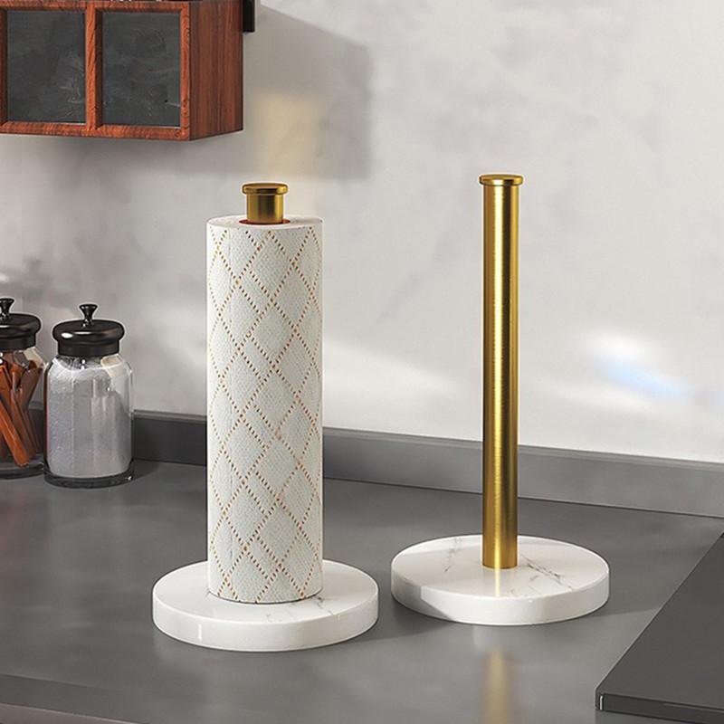 キッチン ペーパー ホルダー キッチン ペーパー タオル ラック 金属製 垂直 ロールホルダー シンプル ..