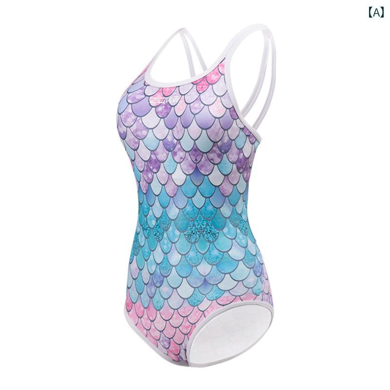 Rakuten - 水着 セット レディース Zoke 水着 マーメイド レディース トライアングル プロ レーシング 魅惑的 女性用 スリング