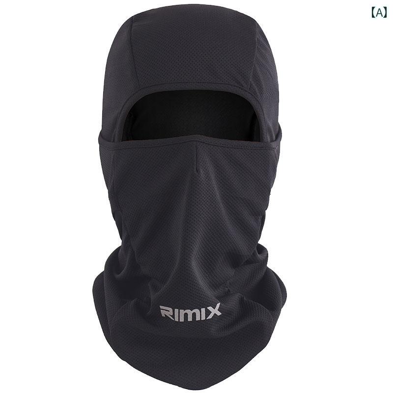 マリンスポーツ マスク RIMIX 保護 コールド 日焼け防止 ヘッド ギア マスク カバー ネック ライディン..