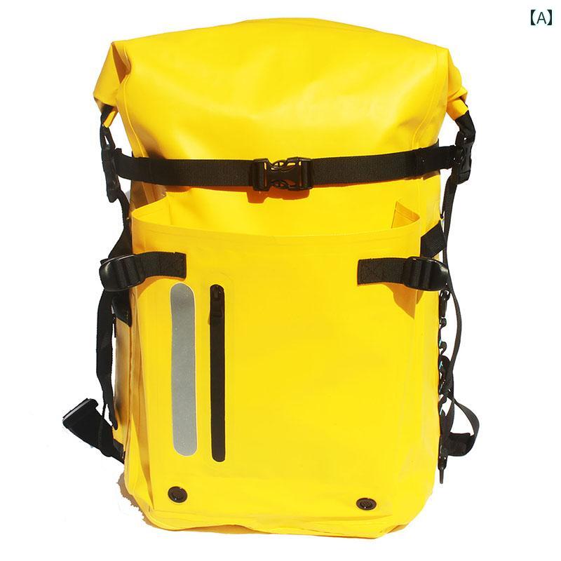 海用 バッグ アウトドア ファッション フィン バッグ 防水 バック パック ビーチ スイミング ドライと ..