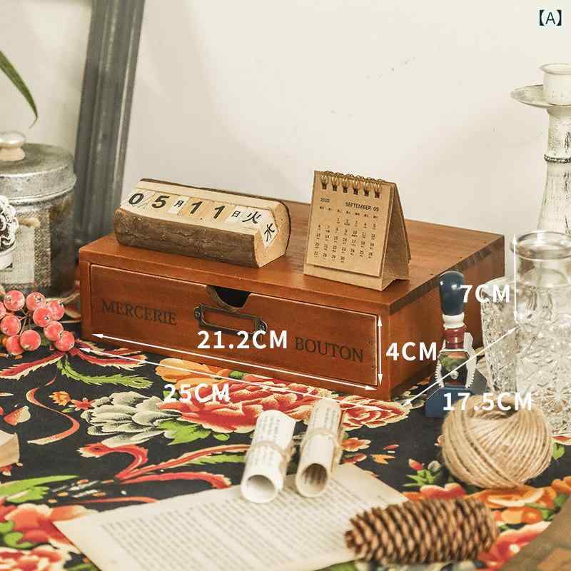 デスク 収納 ボックス 木製 A 4 用紙 ファイルホルダー スタンプ デスク トップ 収...