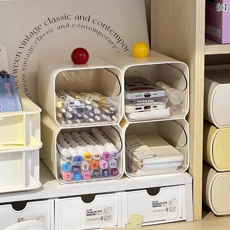 デスク 収納 ボックス オフィス デスク トップの 蟻 継ぎ クリップ 収納 ボックス ...