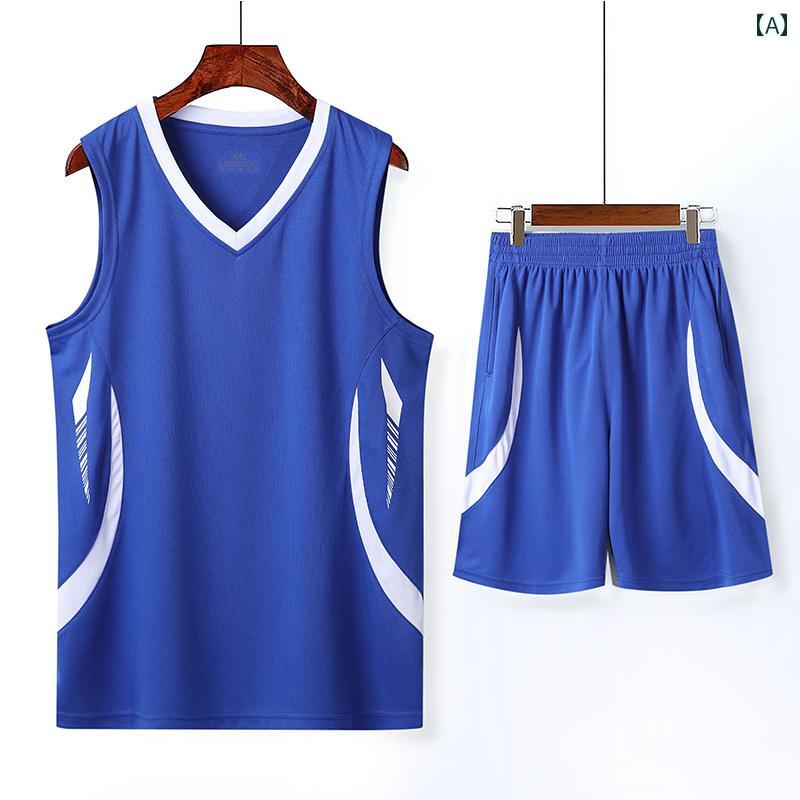 メンズ バスケットボール ウェア Woodpecker 速乾 バスケットボール ユニフォーム メンズ ゆったり 通..