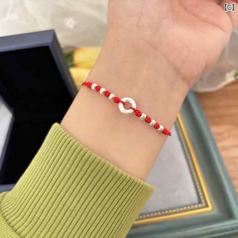 アンクレット アクセサリー メンズ 999 スター リング シルバー ピース バックル ...