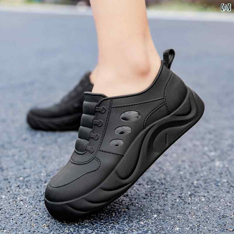 カジュアル レイン ブーツ レディース シューズ 女性用 レインブーツ ショート チューブ 裏起毛な 暖かい 防水の ある ブーツ 滑り止めの 厚底 耐摩耗の 屋外 作業 靴