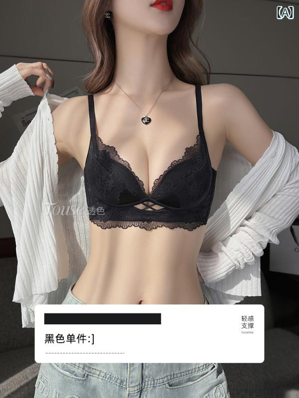 下着 セット ランジェリー レディース 小さい 胸の プッシュアップ 下着。 胸を 大きく 見せ 垂れを 防..