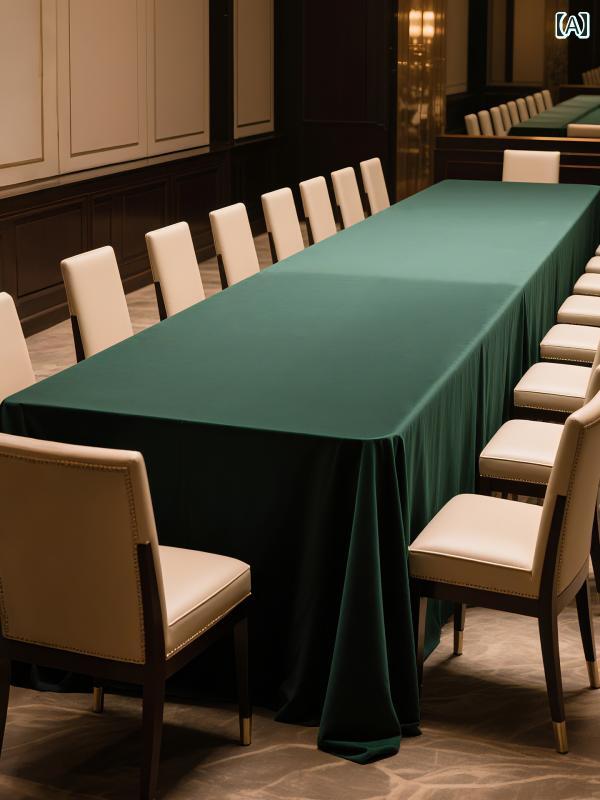 リビング テーブル クロス シンプル 会議用 テーブル クロス 長方形の リビング ルーム 2025年 軽量で ..