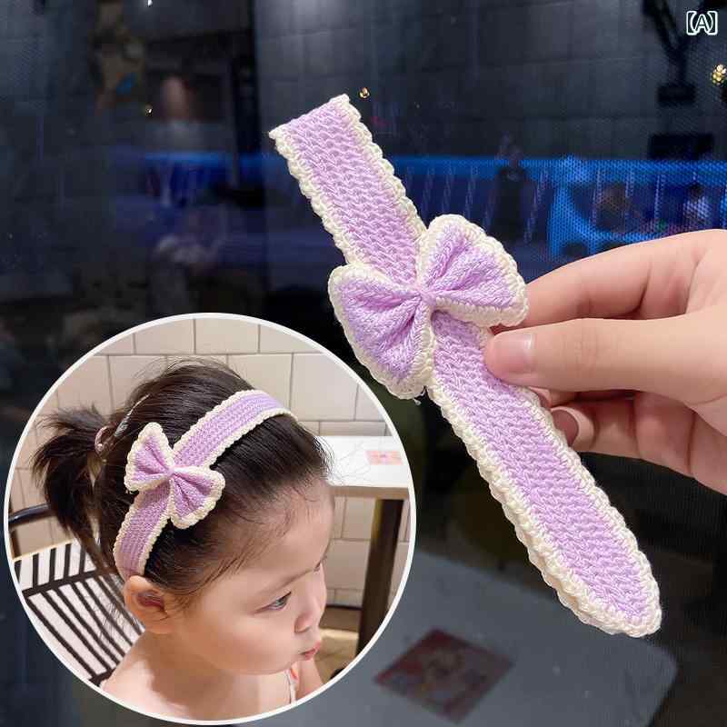 子供用 ヘアバンド リボン 前髪 ヘア バンド ヘッド 子供用 アーティファクト 女の子 ベビー プリンセ..