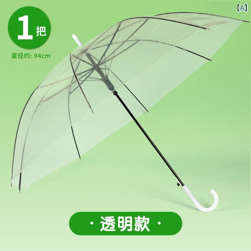 子供用 傘 キッズ 子供用 無地 ペイント 傘 DIY 素材 幼稚園用 透明 手 描き 落書き