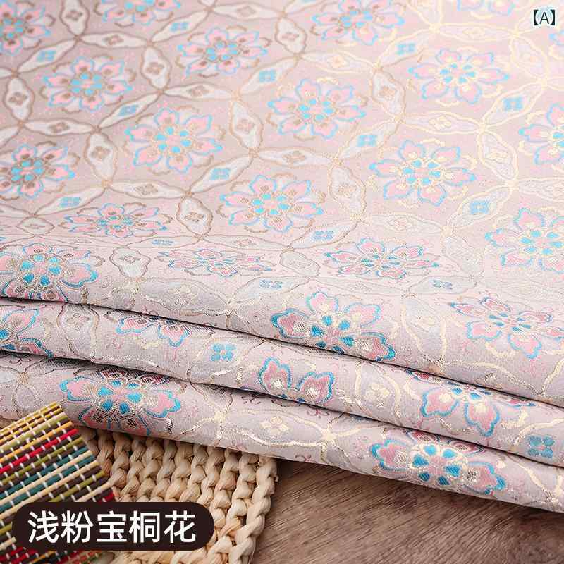 布 DIY 生地 材料 チャイナ風 金 襴 織物 民族 風の レトロ 衣装 漢服 子供服 着物 生地 チャイナ ドレス サテン