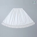 ぺチコート 下着 レディース 大きい ペチコート ハーフ レングス 漢服 スカート レース インナー 付き 露出 防止 ミドル丈 帯電 シースルー 安全 女性用