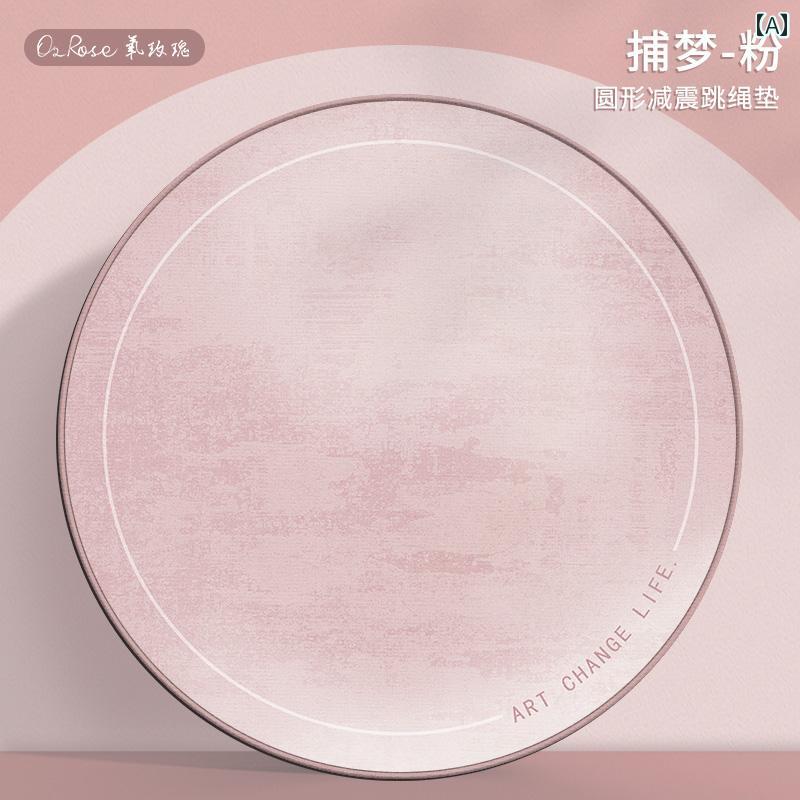 フィットネス マット ジム コードレス 縄跳び 衝撃 吸収 マット ヨガ 家庭用 フィットネス 耐衝撃 防音..