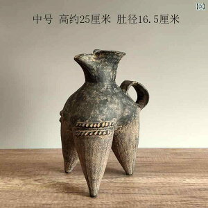 アンティーク 雑貨 飾り 浙 江 省 銭 塘 流域の 良 渚 文化の 黒色 陶器 壺 青銅と 石器 時代の アンティーク 装飾品