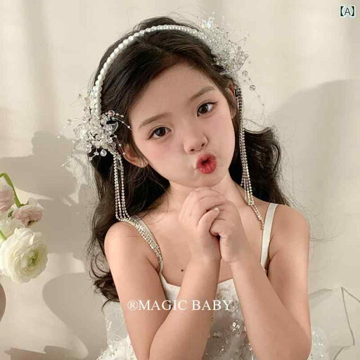 かわいい 子供用 ティアラ スーパー フェアリーパール 花びら クリスタル タッセル ヘッド バンド 女の子 誕生日 ドレス 子供用 ヘア アクセサリー 子供の 日の かわいい 子供用 ティアラ スーパー フェアリーパール 花びら クリスタル タッセル ヘッド バンド 女の子 誕生日 ドレス 子供用 ヘア アクセサリー 子供の 日の