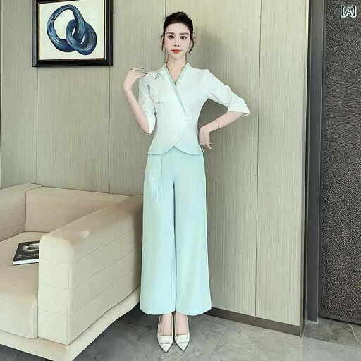 ユニフォーム エステ 事務服 2025 美容院 足 湯 技術者 作業着 中国 茶 芸 師 マッサージ 耳 掃除 スーツ 女性 シニア ユニフォーム エステ 事務服 2025 美容院 足 湯 技術者 作業着 中国 茶 芸 師 マッサージ 耳 掃除 スーツ 女性 シニア