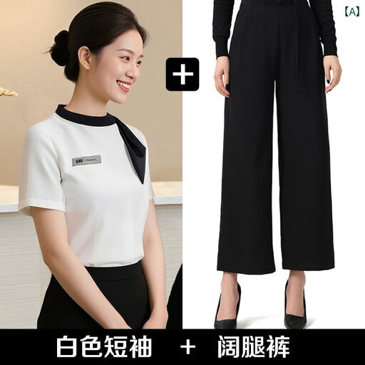 レディース 事務服 ユニフォーム 美容 室 作業着 女性 美容師 プロ スーツ 夏 専用 フロント デスク コンサルタント スキン 管理 高級 レディース 事務服 ユニフォーム 美容 室 作業着 女性 美容師 プロ スーツ 夏 専用 フロント デスク コンサルタント スキン 管理 高級