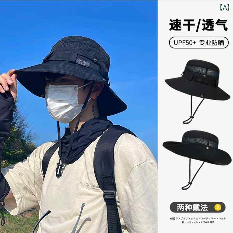 メンズ 日焼け防止 サンハット ウィニー リー 帽子 メンズ 夏 アウトドア 登山 旅行 日焼け防止 カウボーイ フィッシャーマン ハット サンハット