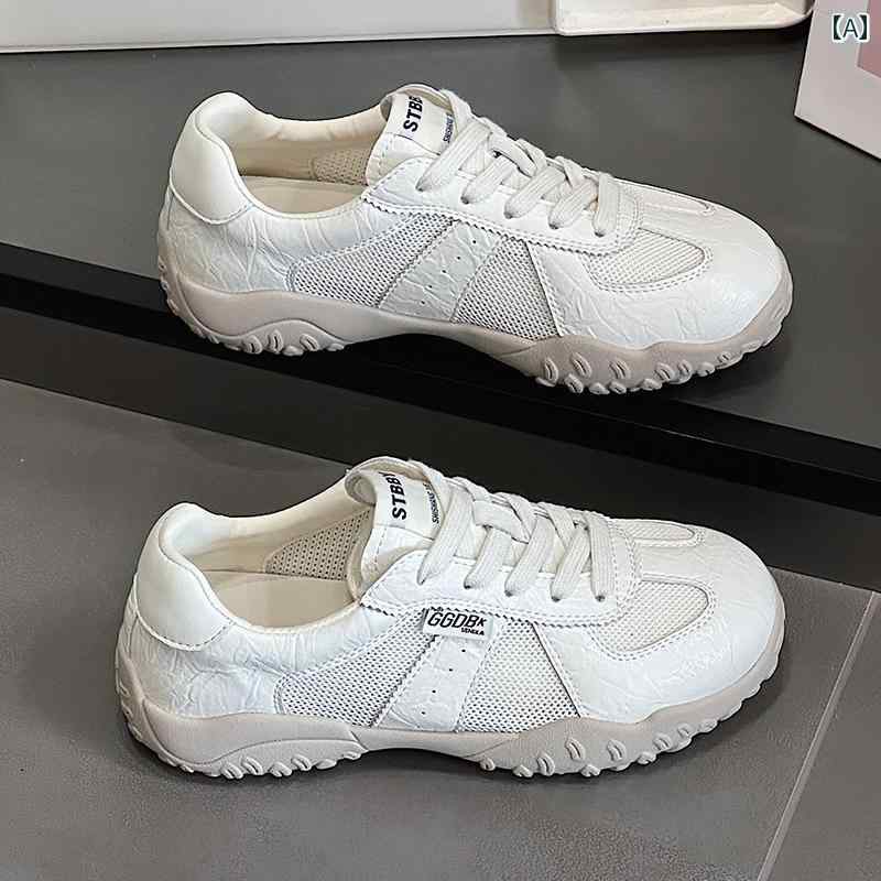 レディース カジュアル ウォーキング シューズ 革 メッシュ 通気性の ある Dexun レディースシューズ 2025夏 万能 ソフト ソール フォレストガンプ シューズ スポーツ カジュアル スニーカー