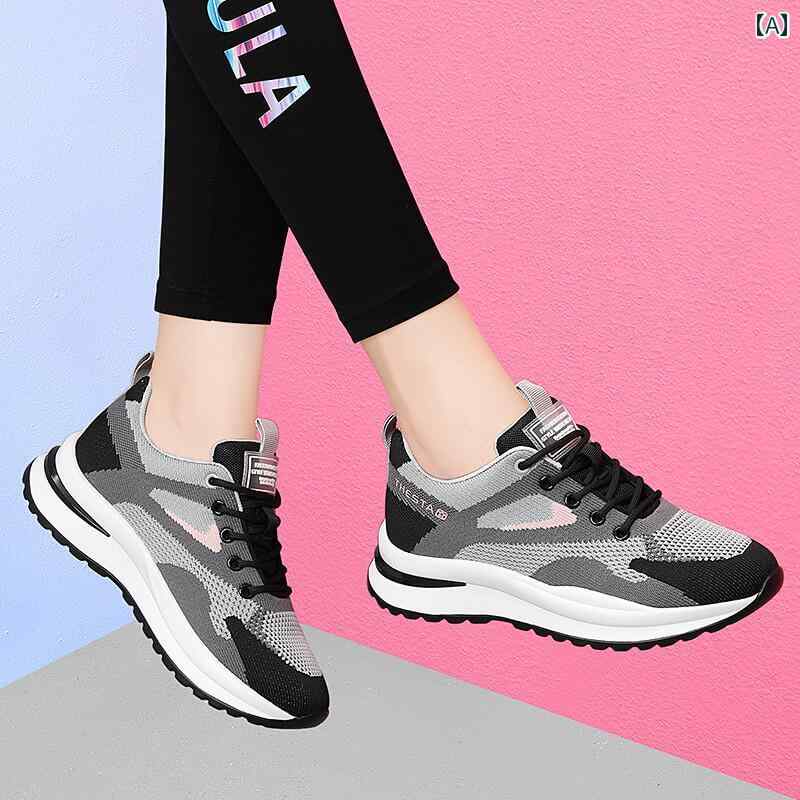 レディース カジュアル ウォーキング シューズ 女性用 軽量 ソフト ソール スポーツ シューズ 2025夏用 衝撃 吸収 ランニング 快適 ママ 旅行
