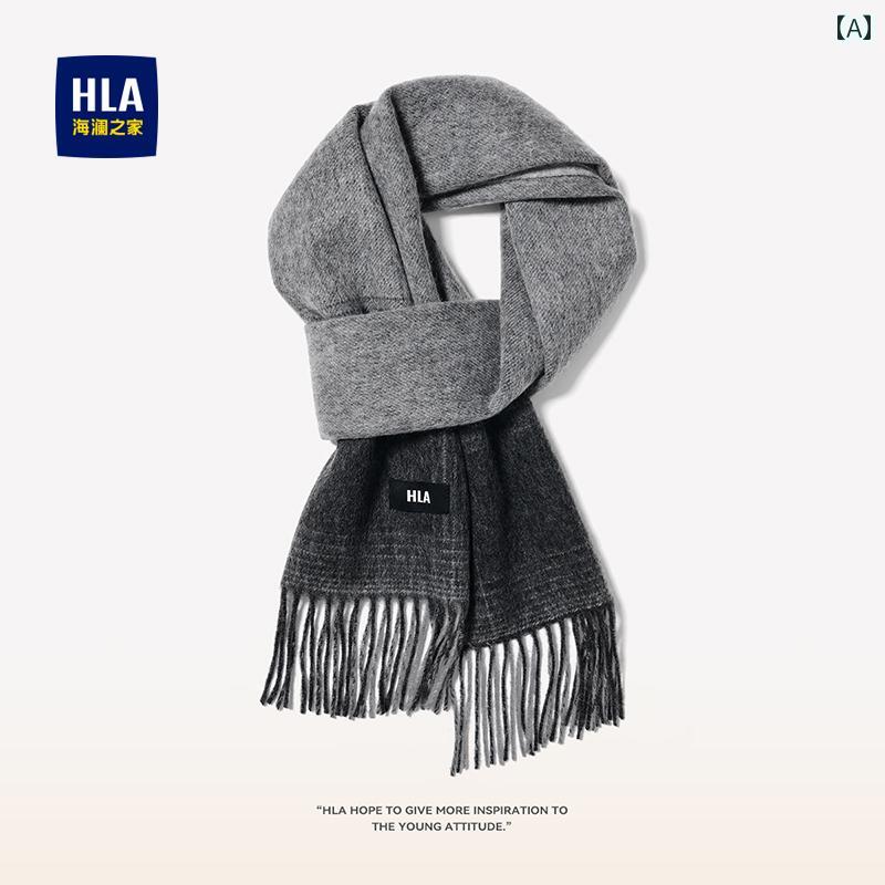 メンズ スカーフ スタイリッシュ Heilan ハウス スカーフ レディース 2024 秋冬 暖かい 屋外 サイクリ..