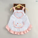 子供用 エプロン キッズ リトル バニー ベビー ガール コットン オーバー オール 子供用 プリンセス ドレス エプロン 防水 な ベビービブ