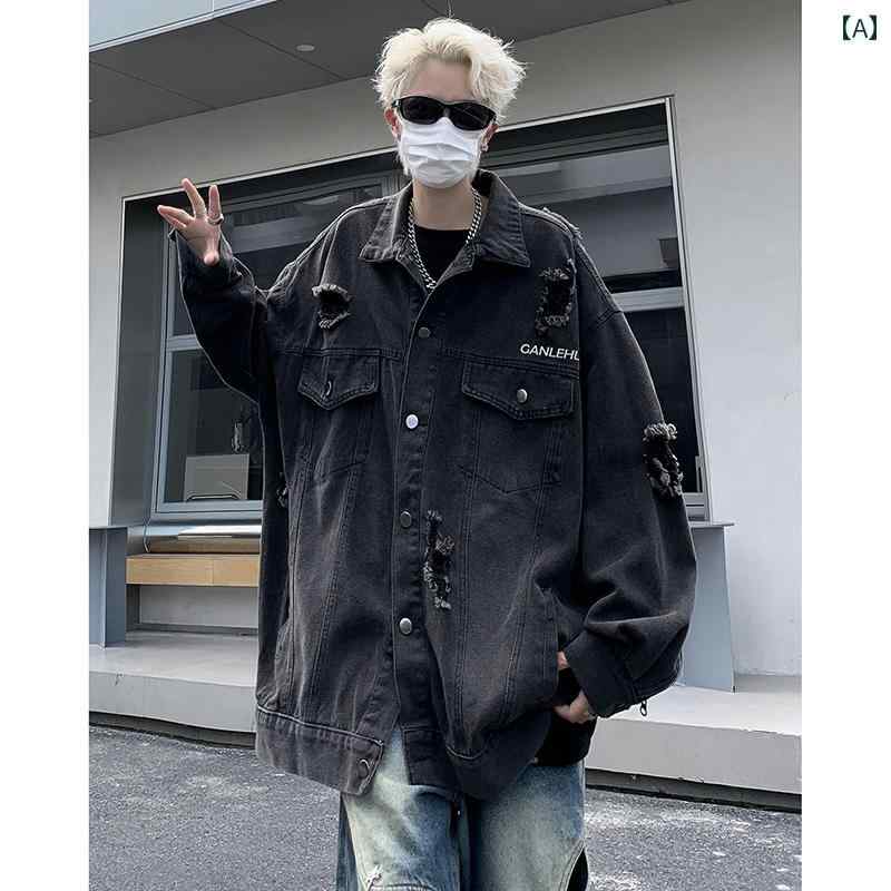 デニムジャケットシャツメンズメンズ...