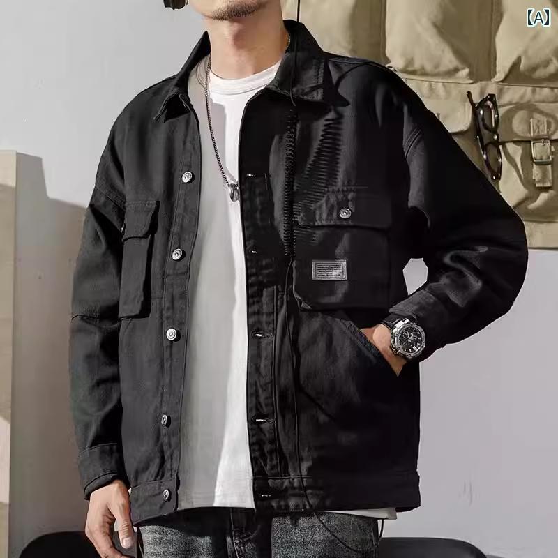 デニムジャケットシャツ大きいサイズ...