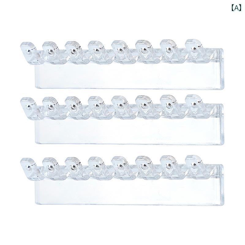 便利 フック グッズ ネックレスと ブレスレットの 収納 フック アーティファクト 壁掛け 式 結び目 防..