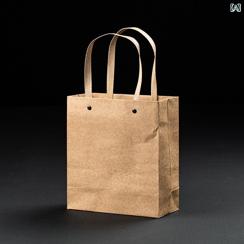 ギフト用 包装 資材 クラフト 紙の ティーギフト バッグ ハンドバッグ 高級 一般 ギフト 大型 緑茶 紅茶 包装