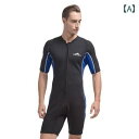 ダイビング ウェア スーツ シャーク バート 冬 学習 水着 ワンピース 半袖 2 mm ダイビング スーツ 男女兼用 暖かい 防寒 クラゲ シュノーケリング