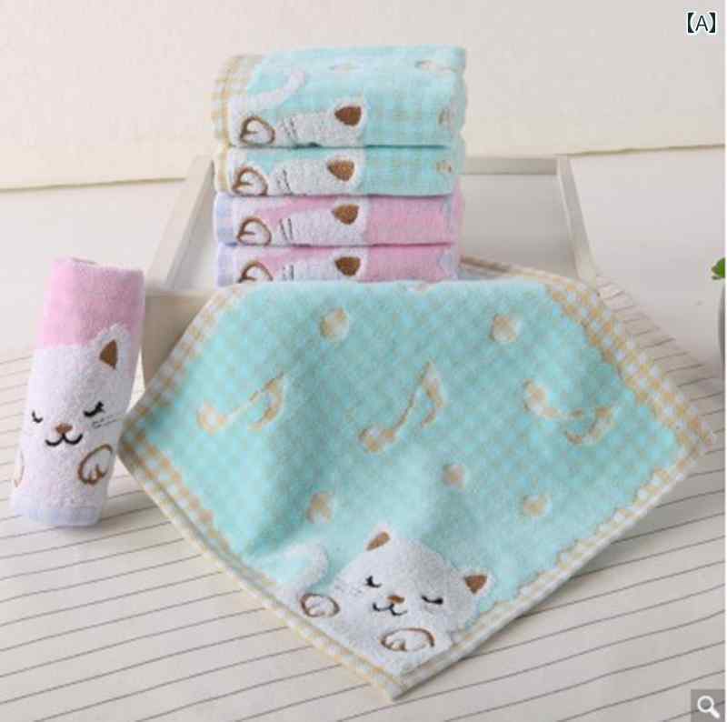 ハンカチ タオル かわいい ゴールド 綿 スクエアタオル 6枚 パック ベルベット スクエアフェイス ウォ..