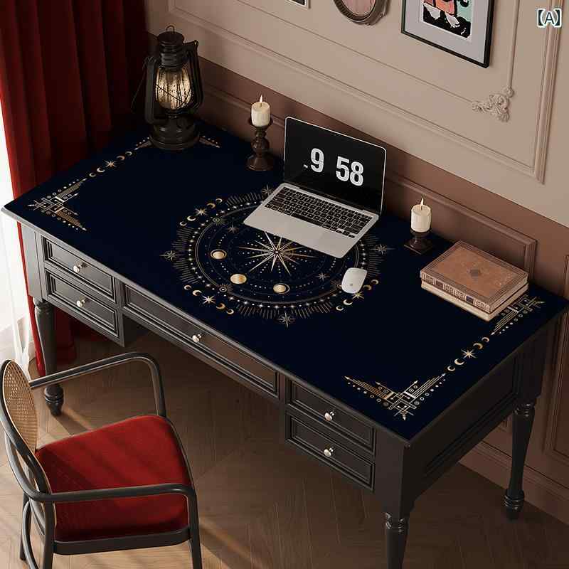 デスクパッド マット 机 タロット デスクパッド テーブル トップ 吸水性 速乾 珪 藻 土 泥 パッド オフィス ゲーム マウスパッド プッシュ カード 星座 クロス