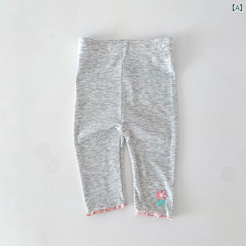 子供用 レギンス タイツ 女の子 蚊 よけ パンツ 夏用 薄型 ベビー ガールズ 冷感 レギンス スタイリッ..